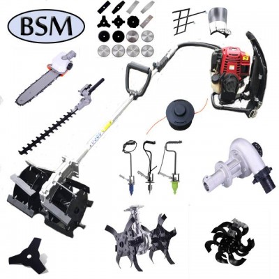 BSM brand brush cutter parts, 4-stroke engine china carburetor brush cutter tool, shoulder brush cutter